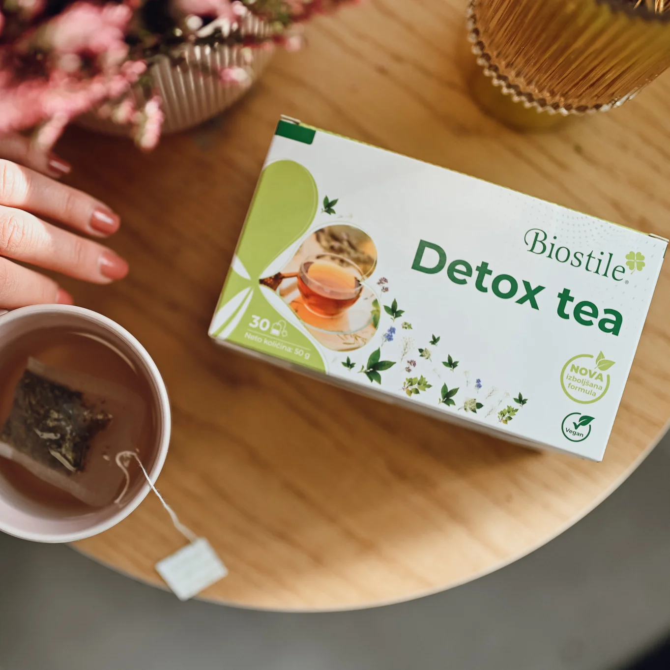 BMT® Kurkumin Mikrokapszulázott+ Aloe Vera + Detox Tea (ajándék)