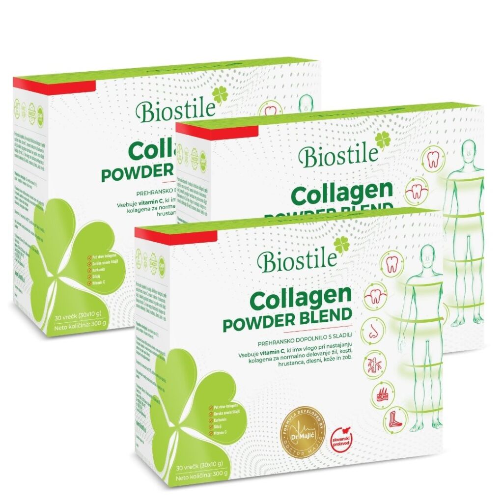 3 x Collagen Powder Blend (Kollagén) - 50% + további 10% kedvezmény