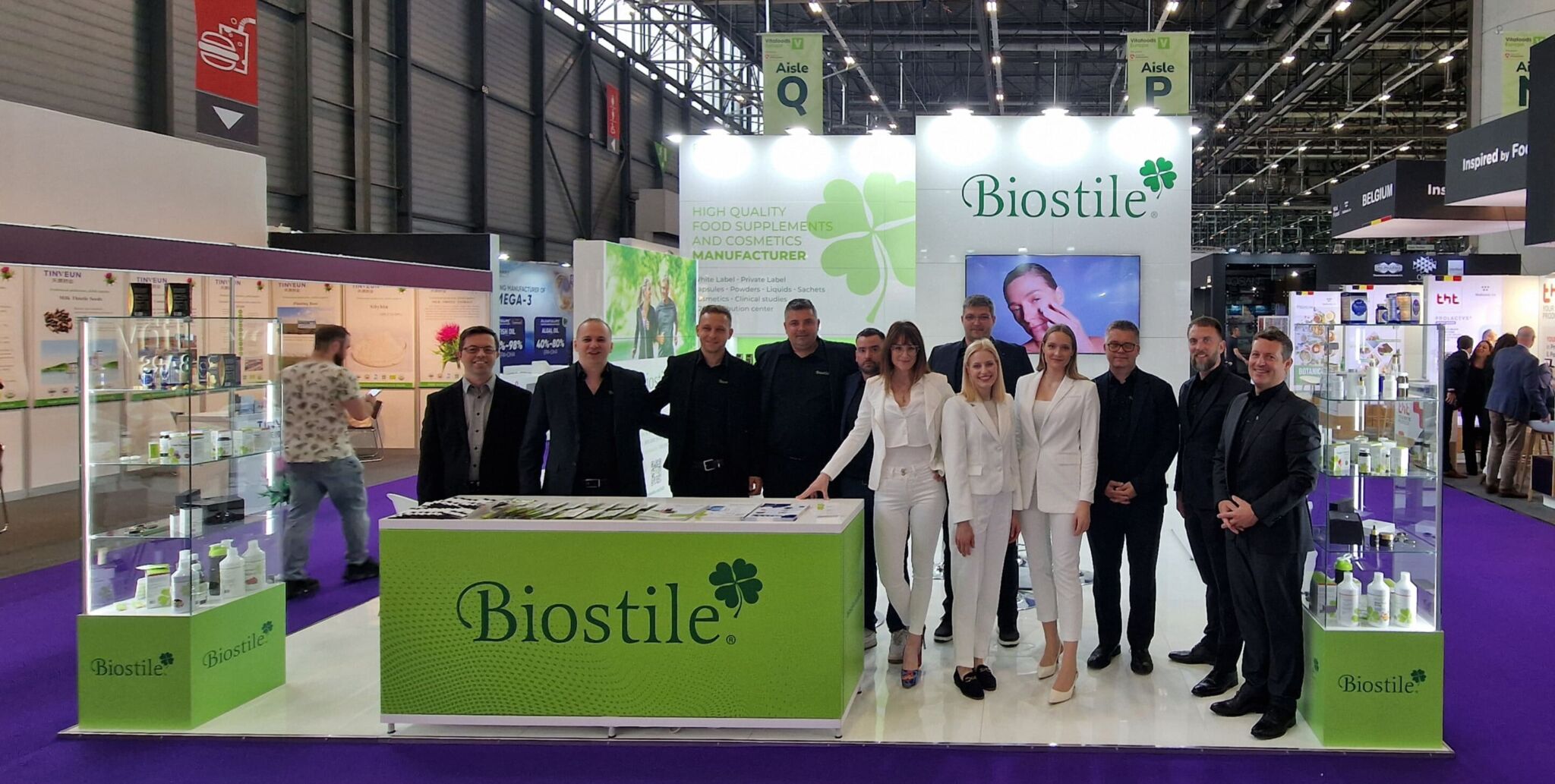 Biostile innovációk a Vitafoods Europe-on