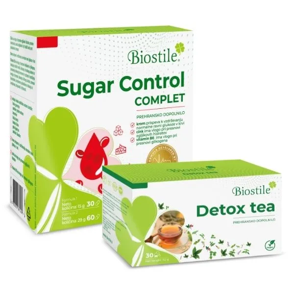 Sugar Control + Detox tea (ajándék)