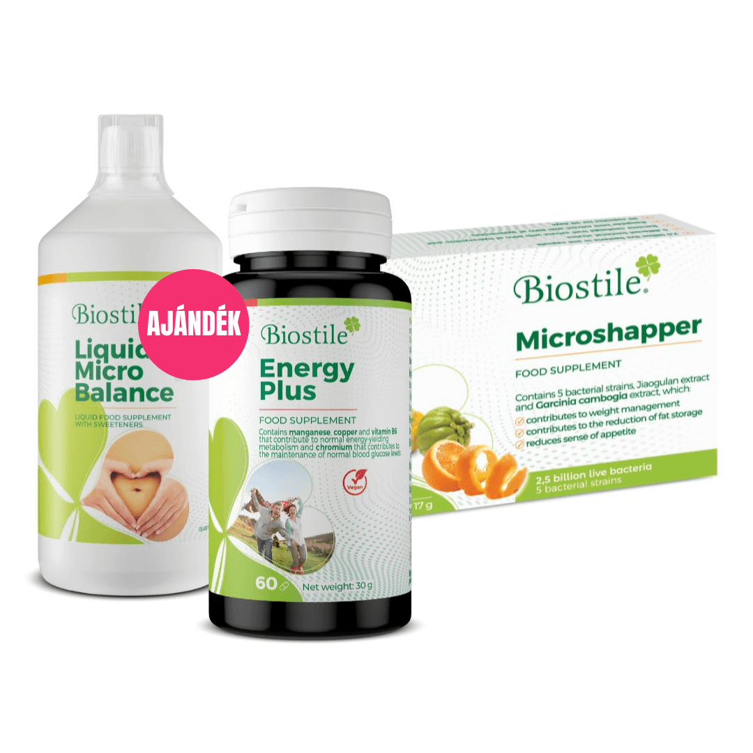 Microshapper + Energy Plus + Liquid Micro Balance 300ml (AJÁNDÉK)