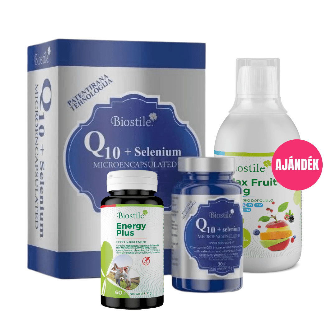 Energy Plus + BMT Q10+Selenium + AJÁNDÉK Max Fruit King 300